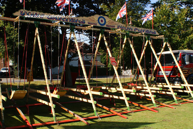 Image of a set of Swing Boats