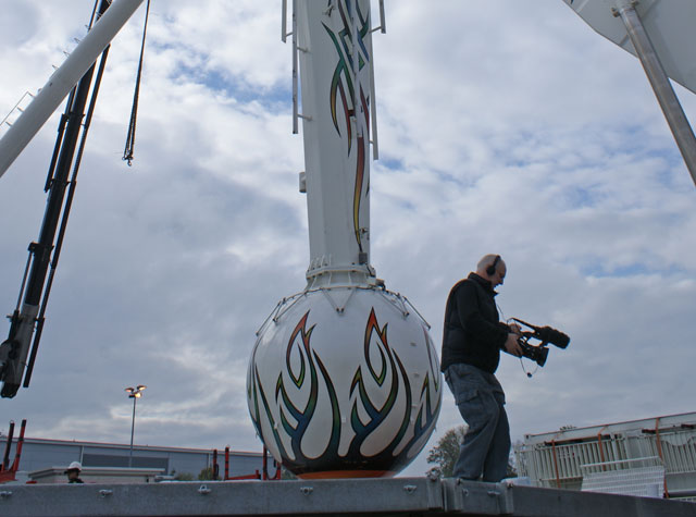 Image showing the Filming of the Channel 4 Documentary, Fairground Attraction 